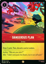 Dangerous Plan
Wilds Unknown
Single
Lorcana