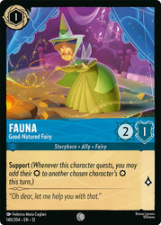 Fauna - Good-Natured Fairy
Wilds Unknown
Single
Lorcana