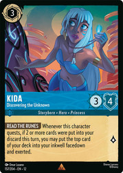 Kida - Discovering the Unknown
Wilds Unknown
Single
Lorcana