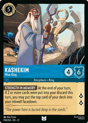 Kashekim - Wise King
Wilds Unknown
Single
Lorcana