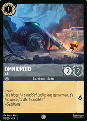Omnidroid - V.8
Wilds Unknown
Single
Lorcana