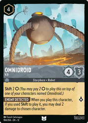 Omnidroid - V.9
Wilds Unknown
Single
Lorcana