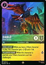 Diablo - Stone Servant
Wilds Unknown
Single
Lorcana