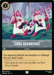 Card Advantage
Wilds Unknown
Single
Lorcana