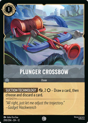 Plunger Crossbow
Wilds Unknown
Single
Lorcana
