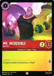 Mr. Incredible - Bob Parr
Wilds Unknown
Single
Lorcana