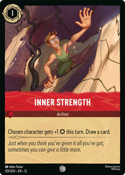 Inner Strength
Wilds Unknown
Single
Lorcana