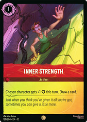 Inner Strength
Wilds Unknown
Single
Lorcana