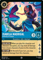 Isabela Madrigal - Perfectly in Control
Wilds Unknown
Single
Lorcana