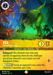 Rex - Protective Dinosaur (Epic)
Wilds Unknown
Single
Lorcana