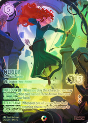 Merida - Formidable Archer (Iconic)
Wilds Unknown
Single
Lorcana