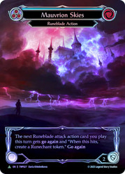 Mauvrion Skies (Blue) (Tournament Pack)
Promotional Cards
Single
Flesh and Blood