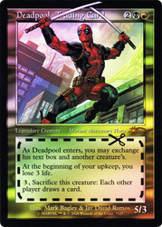 Deadpool, Trading Card (#7127) (Marvel)
Secret Lair Drop
Single
Magic: The Gathering
