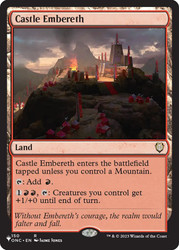 Castle Embereth
Mystery Booster / The List
Single
Magic: The Gathering