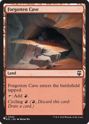 Forgotten Cave
Mystery Booster / The List
Single
Magic: The Gathering