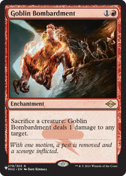 Goblin Bombardment
Mystery Booster / The List
Single
Magic: The Gathering