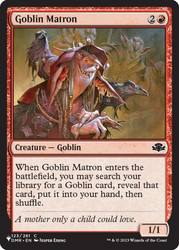 Goblin Matron (Dominaria Remastered)
Mystery Booster / The List
Single
Magic: The Gathering