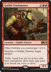 Goblin Trashmaster
Mystery Booster / The List
Single
Magic: The Gathering