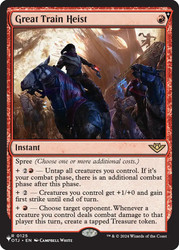 Great Train Heist
Mystery Booster / The List
Single
Magic: The Gathering
