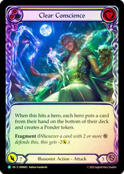 Clear Conscience (Yellow)
Omens of the Third Age
Single
Flesh and Blood