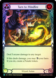 Turn to Mindfire
Omens of the Third Age
Single
Flesh and Blood