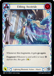 Ebbing Arcstride (Yellow)
Omens of the Third Age
Single
Flesh and Blood