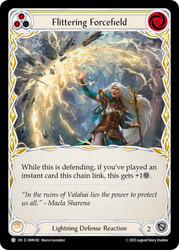 Flittering Forcefield (Yellow)
Omens of the Third Age
Single
Flesh and Blood