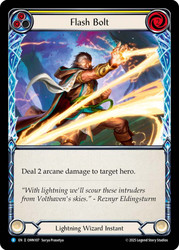 Flash Bolt (Yellow)
Omens of the Third Age
Single
Flesh and Blood