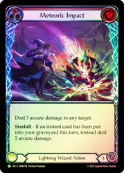 Meteoric Impact (Red)
Omens of the Third Age
Single
Flesh and Blood