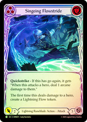Singeing Flowstride (Blue)
Omens of the Third Age
Single
Flesh and Blood