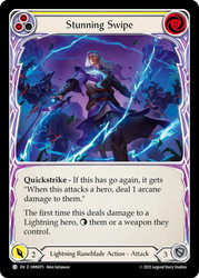 Stunning Swipe (Yellow)
Omens of the Third Age
Single
Flesh and Blood