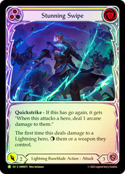 Stunning Swipe (Yellow)
Omens of the Third Age
Single
Flesh and Blood