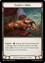 Seeker's Mitts
Omens of the Third Age
Single
Flesh and Blood