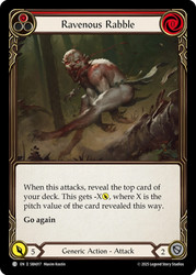 Ravenous Rabble (Red)
Briar Silver Age Deck
Single
Flesh and Blood