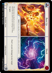 Burn Up // Shock
Briar Silver Age Deck
Single
Flesh and Blood