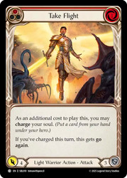 Take Flight (Red)
Boltyn Silver Age Deck
Single
Flesh and Blood