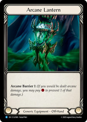Arcane Lantern
Lyath Goldmane Silver Age Deck
Single
Flesh and Blood