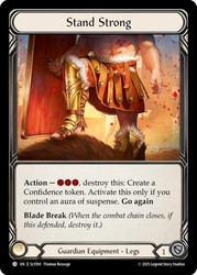 Stand Strong
Lyath Goldmane Silver Age Deck
Single
Flesh and Blood