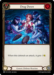 Drag Down (Red)
Lyath Goldmane Silver Age Deck
Single
Flesh and Blood