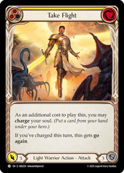 Take Flight (Yellow)
Boltyn Silver Age Deck
Single
Flesh and Blood