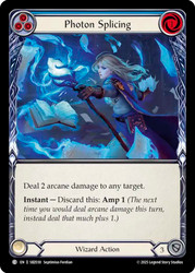 Photon Splicing (Blue)
Blaze Silver Age Deck
Single
Flesh and Blood