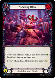Mocking Blow (Blue)
Lyath Goldmane Silver Age Deck
Single
Flesh and Blood