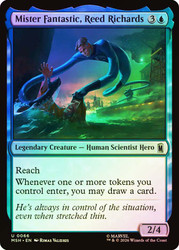 Mister Fantastic, Reed Richards
Marvel Super Heroes
Single
Magic: The Gathering