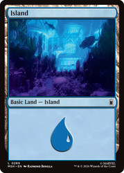 Island (#289)
Marvel Super Heroes
Single
Magic: The Gathering