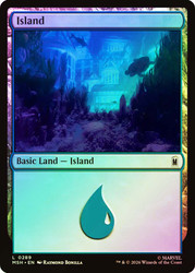Island (#289)
Marvel Super Heroes
Single
Magic: The Gathering