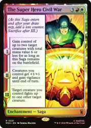 The Super Hero Civil War
Marvel Super Heroes
Single
Magic: The Gathering