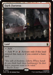 Dark Fortress
Marvel Super Heroes
Single
Magic: The Gathering
