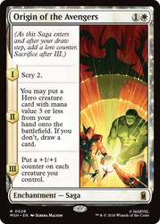 Origin of the Avengers
Marvel Super Heroes
Single
Magic: The Gathering