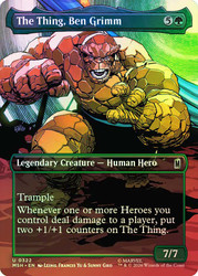 The Thing, Ben Grimm
Marvel Super Heroes
Single
Magic: The Gathering