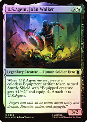 U.S.Agent, John Walker
Marvel Super Heroes
Single
Magic: The Gathering